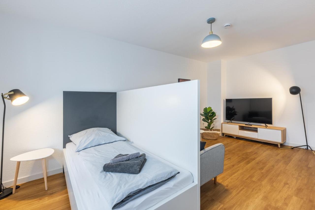 Glueck Auf Appartements Loesorter Strasse Duisburg Eksteriør billede